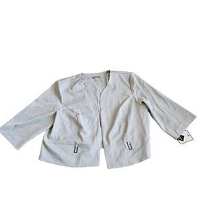 Maya Brooke womens Sz 22W color stone blazer